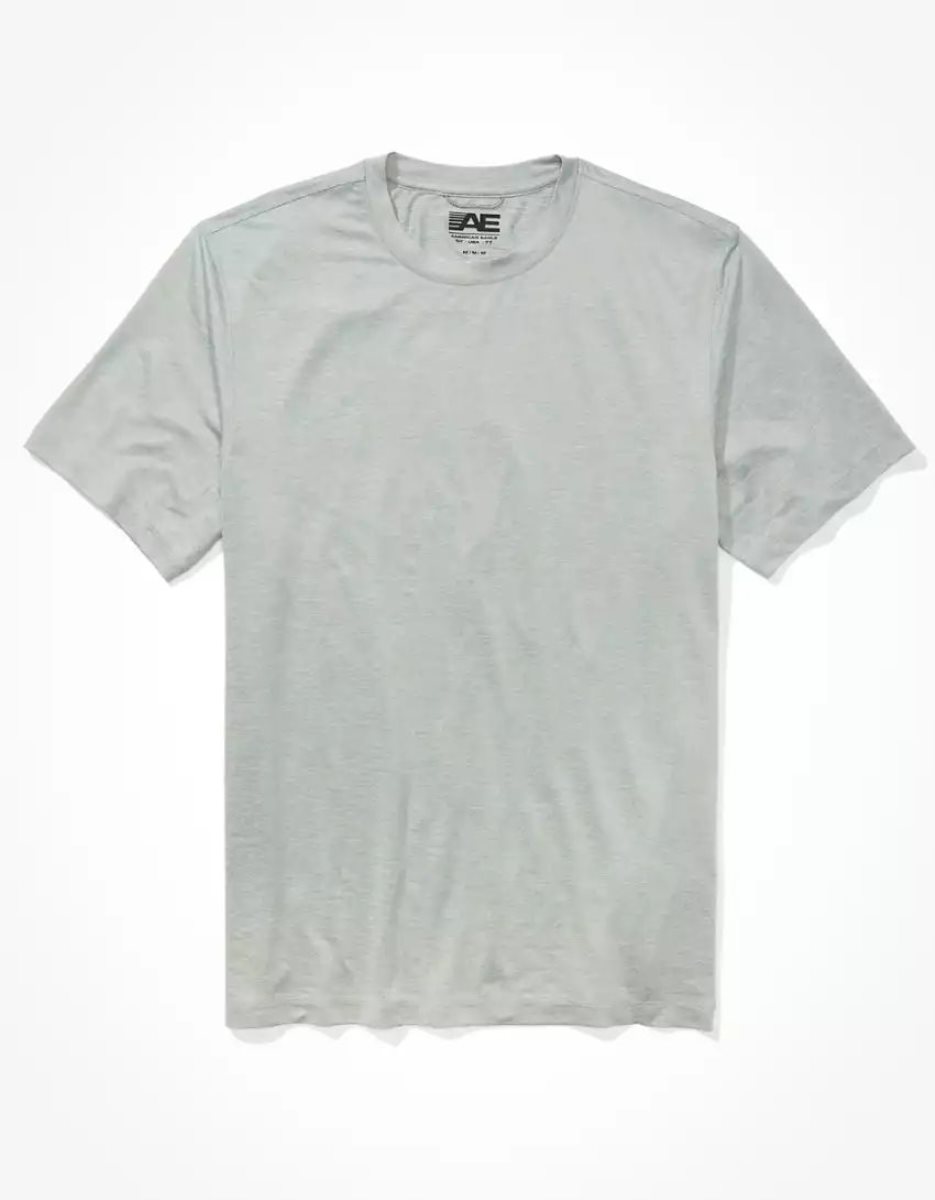 T Shirts American Eagle AE 24/7 Course Vert Homme | DSR-37983729